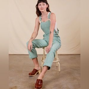 Big Bud Press Overalls in Sage Green Sz S NWOT